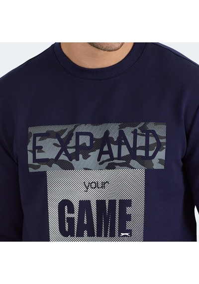 Slazenger RUBIO Erkek Sweatshirt Lacivert