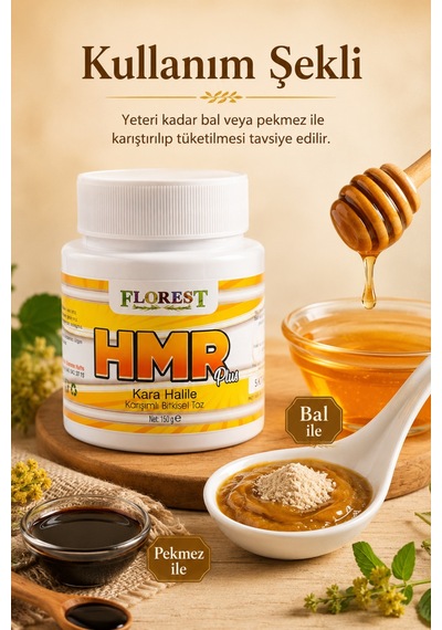 Hmr Plus Kara Halile Karışımlı Bitkisel Toz 150 G - 890499790