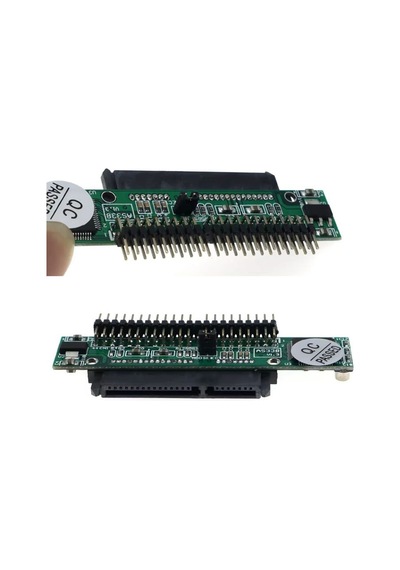 Sata Ide 2.5 İnç Sata Dişi 2.5 İnç Ide Erkek 44 Pin Yatay Çevirici