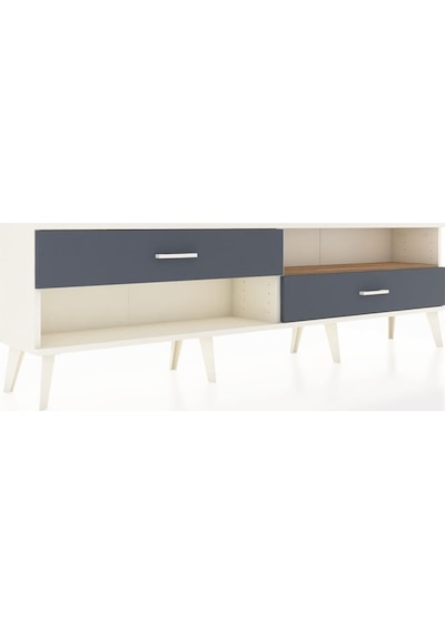 Arges Tv Ünitesi Tek Raflı 2 Çekmeceli 176x30x51 Aytaşı-çam/antrasit Atlas Çam/antrasıt Arges Tv Ünitesi Tek Raflı 2 Çekmeceli 176x30x51 Aytaşı-çam/antrasit Atlas Çam/antrasıt