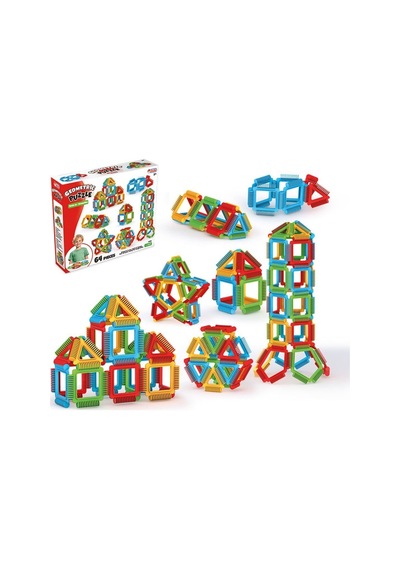 03896 Geometrik Puzzle 64 Parça