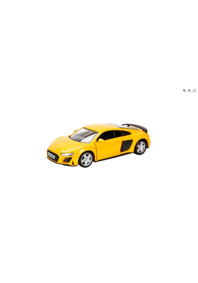 1:32 Rmz City Avrupa Serisi Die Cast Çek Bırak Model Araba - Sarı Audi R8 Coupe