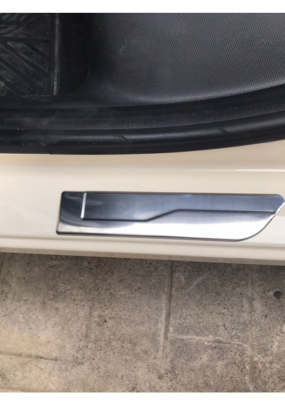 Toyota Corolla Uyumlu Krom Kapı Eşiği Çıtası 4 Prç. 2019   Üzeri