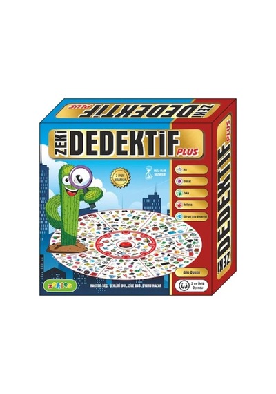 Dedektif Akıl Zeka Oyunu Dikkat Görsel Algı Refleks Geliştirme