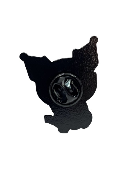 Sanrio Kuromi Metal Broş 2 Siyah