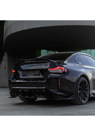 Bmw M2 G87 2023+ Uyumlu Arka Difüzör Arka Tampon Eki