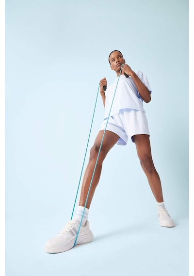DeFactoFit Standart Fit Kısa Paça Sporcu Modal Şort C0467AX25SMBE337 Mavi