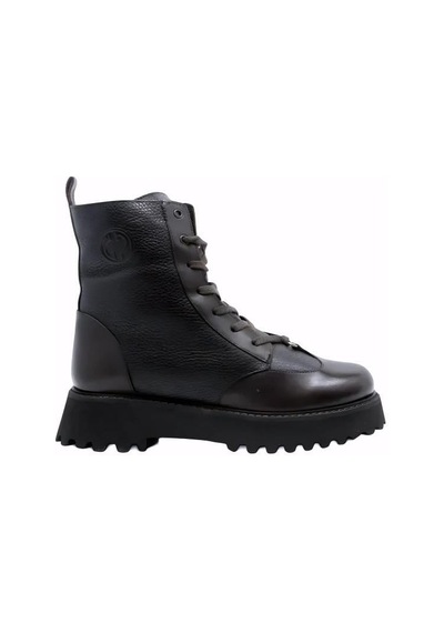 Poletto Hakiki Deri Sıyah Bot Düz 6574 17 Bfl S-889 Siyah