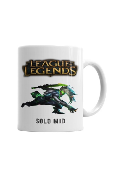 League Of Legends Ekko Kupa Bardak Porselen No32064 Karışık