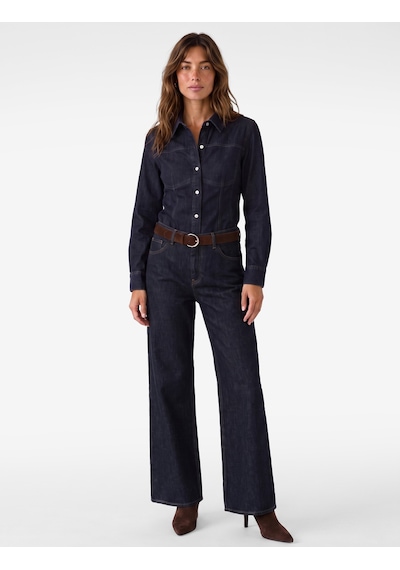Koton Kemerli Cepli Normal Bel İspanyol Paça Denim Pantolon - Flare Jeans Raw 7wal40029md 63x Koton Kemerli Cepli Normal Bel İspanyol Paça Denim Pantolon - Flare Jeans Raw 7wal40029md 63x