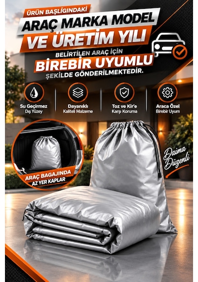 Renault Cli O 6 2026 Ve Sonrası Hatchback Uyumlu Araba Brandası Oto Branda Araba Örtüsü Araç Çadırı