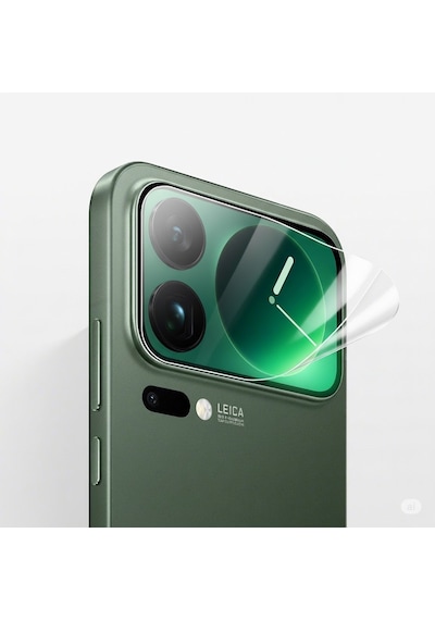 Xiaomi 17 Pro Uyumlu Arka Mini Ekran 3 Adet Ekran Koruyucu Nano Jelatin