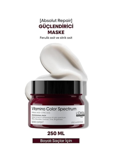 L'Oréal Professionnel Vitamino Color Spectrum Boyalı Saçlar İçin Güçlendirici Maske 250 ML