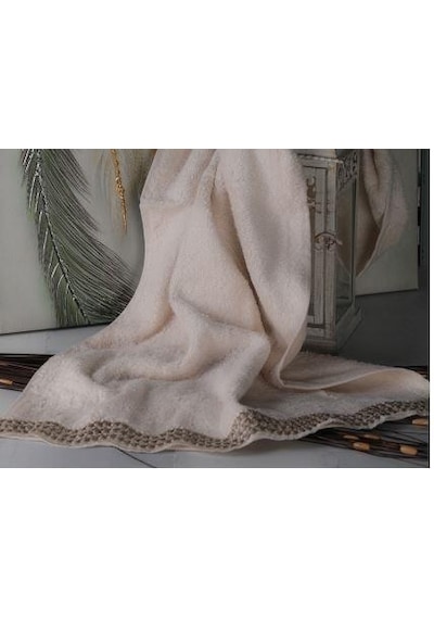 Leydi Home Firuze Cappucino Havlu 50x90 Cm Cappuccino