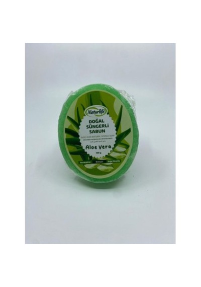 Naturlife Aloe Vera Süngerli Sabun 100gr Aloe Vera