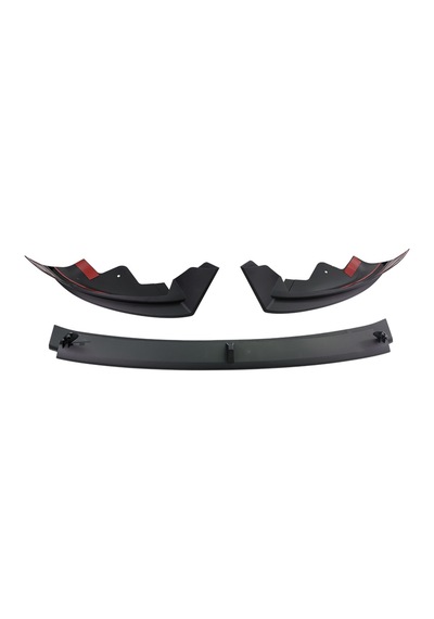 Red Lion Parts Tesla Model Y Juniper 2025+ Uyumlu Ön Tampon Lipi Mat Siyah