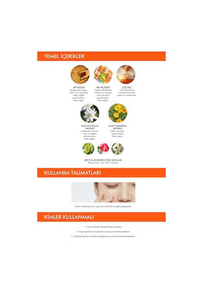 Missha Bee Pollen Eye Ampouler Arı Poleni İçeren Besleyici ve Nemlendirici Göz Çevresi Ampulü 10 ML
