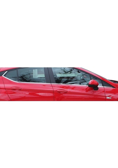 Opel Astra K Hb Krom Cam Çıtası 8 Prç. 2015 ve Üzeri