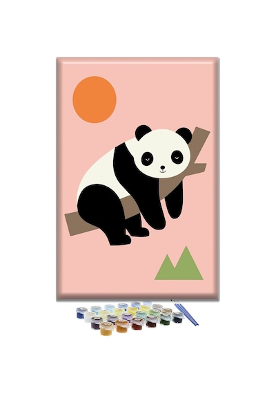 Sayılarla Boyama Seti - Panda Çocuklar Için Sayılarla Boyama Seti - Panda Çocuklar Için