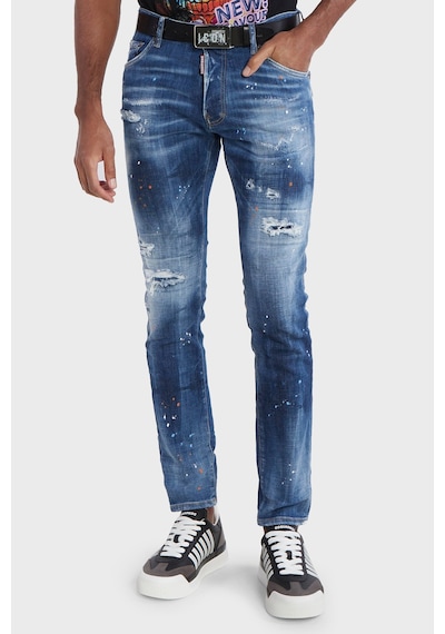 Dsquared2 Erkek Kot Pantolon S71lb1364 S30872 470 Lacivert