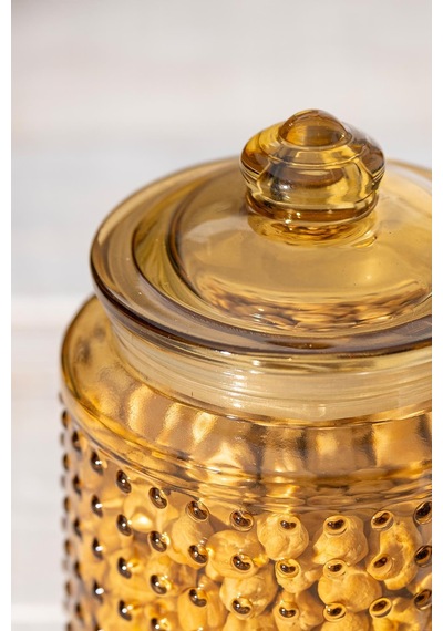 Acar Venis Cam Kavanoz - 650 Ml Turuncu