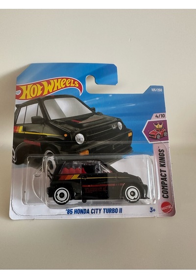 Hot Wheels 85 Honda City Turbo Iı Siyah