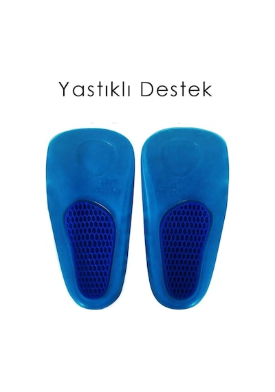 Gel Comfort GC20 Ark Destekli Yumuşak Jel Ortopedik 3/4 Konfor Tabanlık