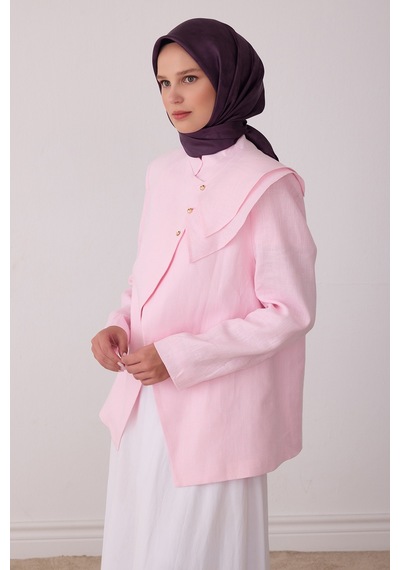 Belli Soyut Desen %100 Twill İpek Eşarp Be28 Mor