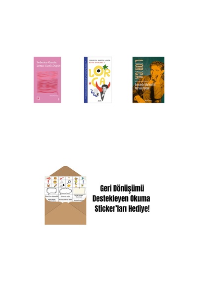 Everest Açıkhava 8 - Kanlı Düğün + Lorca Bütün Oyunları 3 + Bernarda Alba Nın Evi Mariana Pineda + Okuma Sticker'ları