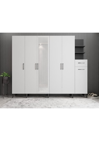 Açelya Portmanto Vestiyer Fb  M7-240 Cm