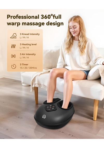 Comfıer 2025 Isı, Sıkıştırma, Yoğurma Ve Yuvarlama İle Shiatsu Ayak Masajı, Nöropati İçin Ayak Masajı, Plantar Fasiit, Daha Büyük Ayaklar İçin Geliştirilmiş Boyut 14 , Ev Veya Ofis Hediyesi Comfıer 2025 Isı, Sıkıştırma, Yoğurma Ve Yuvarlama İle Shiatsu Ayak Masajı, Nöropati İçin Ayak Masajı, Plantar Fasiit, Daha Büyük Ayaklar İçin Geliştirilmiş Boyut 14 , Ev Veya Ofis Hediyesi