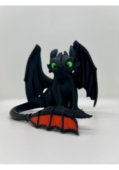 Toothless 3d Figür