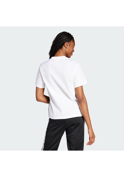 Adidas Essentials 3-stripes Cotton Kadın T-shirt Jd0844 Beyaz