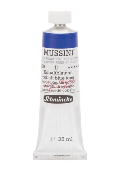 Schmincke Mussini Artist Yağlı Boya 35 ML Seri 1 479 Cobalt Blue Hue