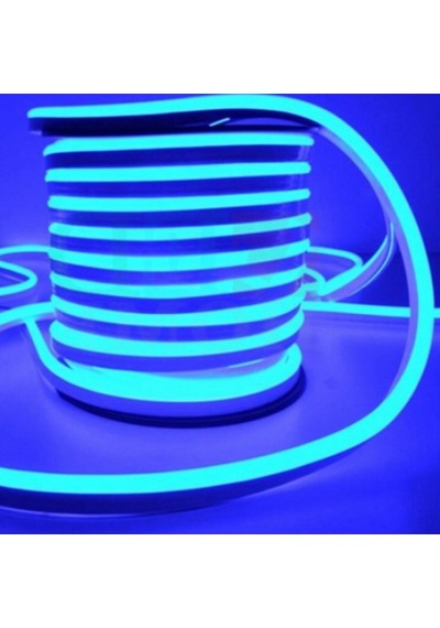 24v Neon Şerit Led Mavi Işık