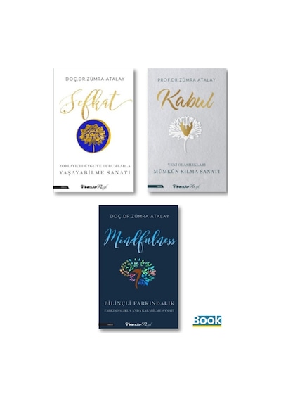 Zümra Atalay Kitap Seti / Şefkat - Kabul - Mindfulness Bilinçli Farkındalık