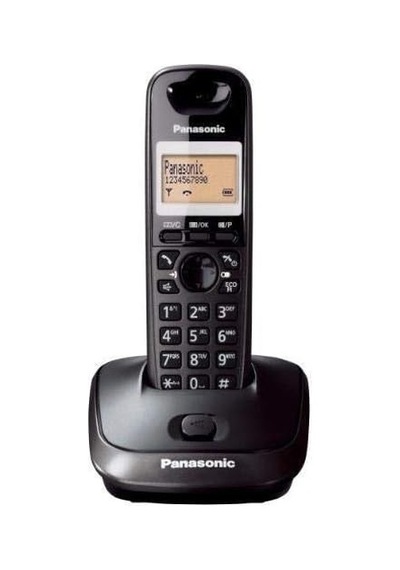 Panasonic Kx Tg2511 Telefon-siyah Dect Telefon, Siyah