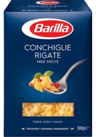 2'li Barilla Mini Midye Makarna 500 Gr.
