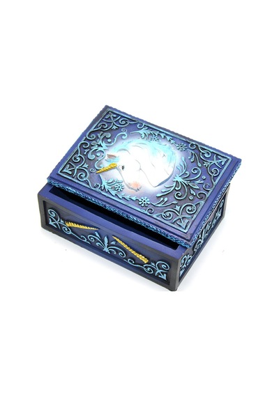 5 Adet Unicorn Polyester Kutu Küçük Eşyalar İçin Saklama, Organizer Box, Dekoratif Tasarım, 14 10 6 Cm