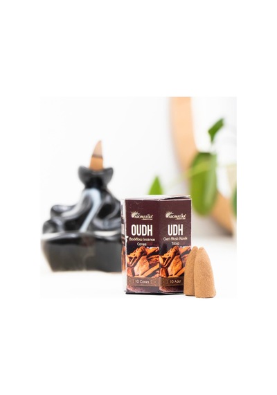 Aromatika Oudh Geri Akışlı Şelale Tütsü Backflow