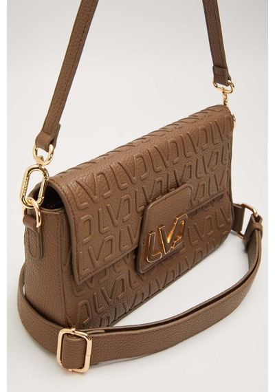 Levidor Camel Lvd Dokulu Omuz Çantası Camel