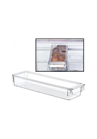 Kosova Ems625 Kapaklı Organizer 36x10,5x5 Cm Şeffaf