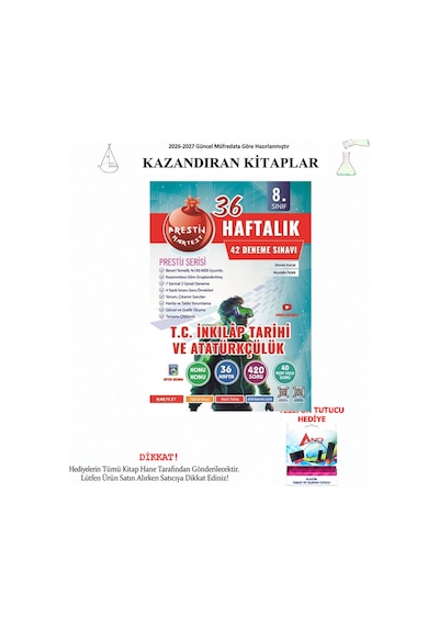 Nartest 8. Sınıf Haftalık T.c. İnkılap Denemeleri