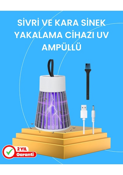 Çocuk Ve Evcil Hayvan Dostu Sivrisinek Yakalama Lambası 33566564