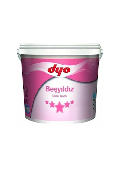 Dyo Beşyıldız Tavan Boyası Beyaz 3.5 KG