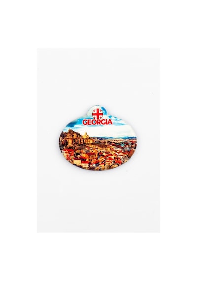 Gürcistan Tiflis Oval Magnet