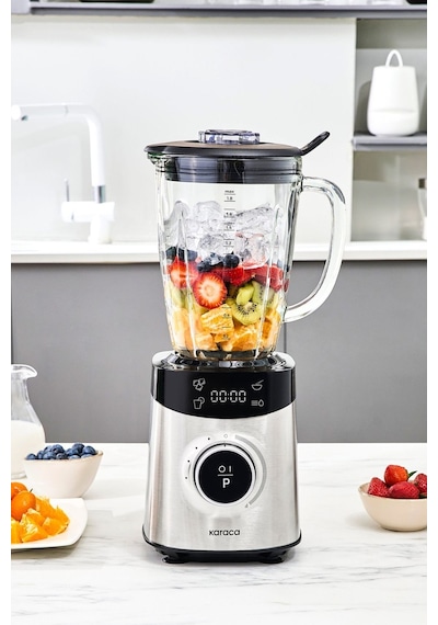 Karaca Dijital Ekran İnox Smoothıe Blender 1800 W