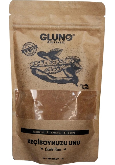 Gluno Glutensiz Keçiboynuzu Unu 250 G