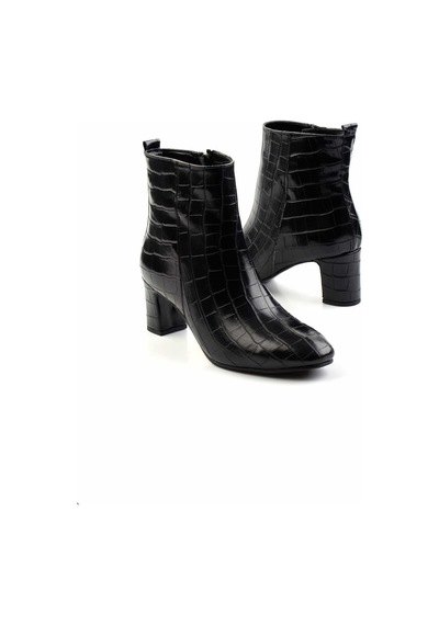 Bambi Siyah Kadın Bot & Bootie K02246551511 Siyah