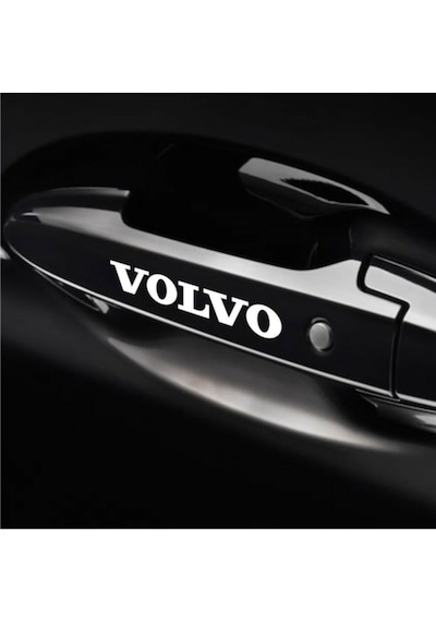 Volvo Araba Kapı Kolu Araç Sticker Yapıştırma 8Ad